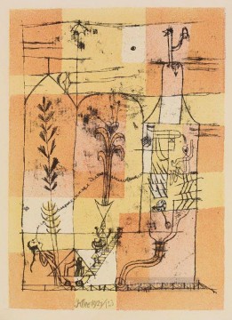  abstracto Lienzo - Escena de Hoffmanneske Expresionismo abstracto